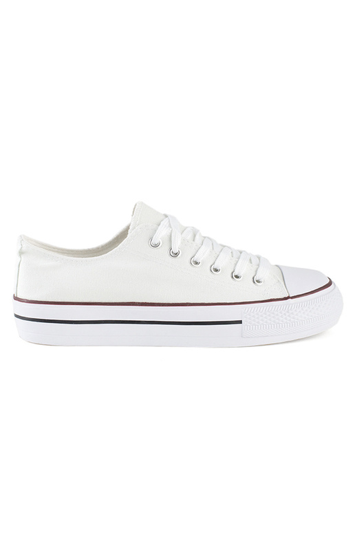 White classic model women's sneakers... White classic model women's sneakers...