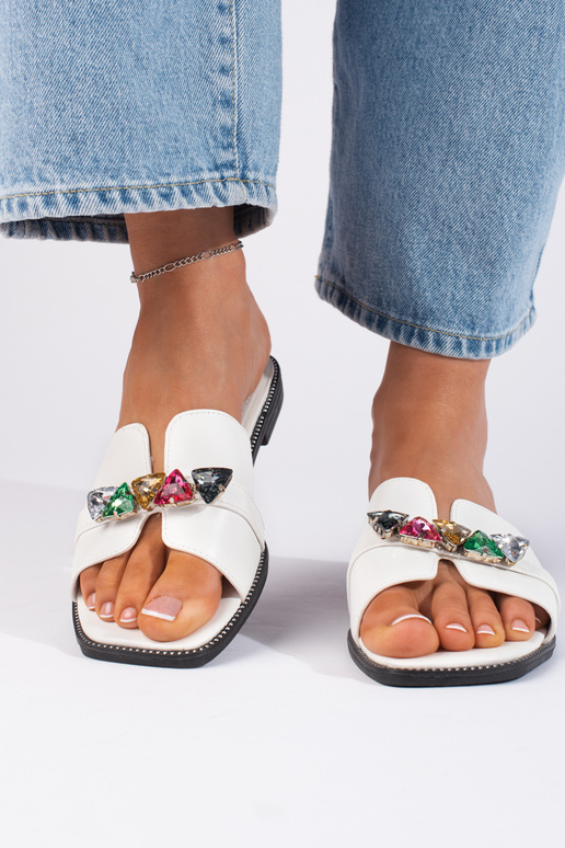 White color slippers