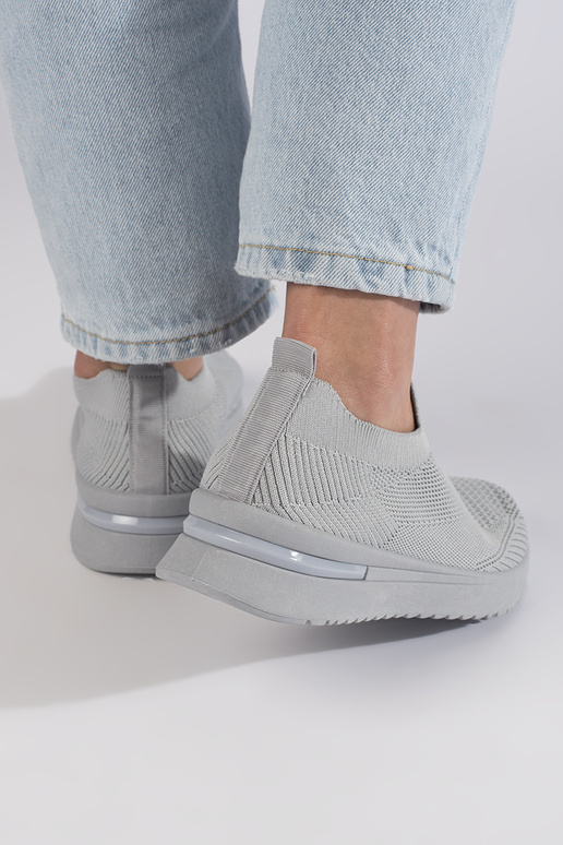gray  sneakers