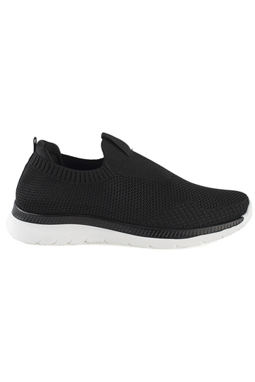 Persistent model sneakers...