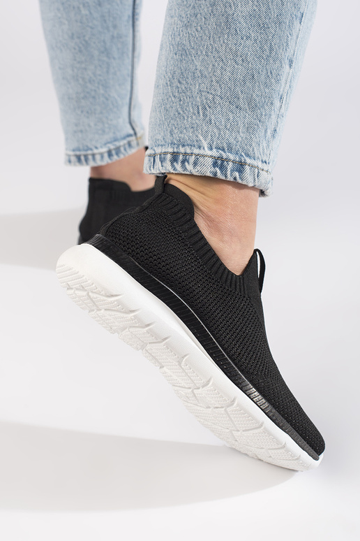 Wsuwane buty sportowe czarne
