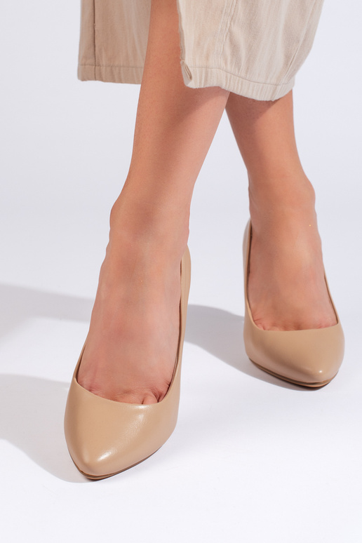 beige High heels  Sergio Leone beige High heels  Sergio Leone