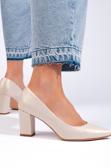 beige High heels Sergio Leone 2