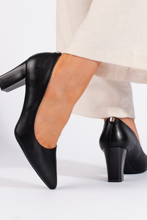 black High heels on the heel Sergio... black High heels on the heel Sergio...