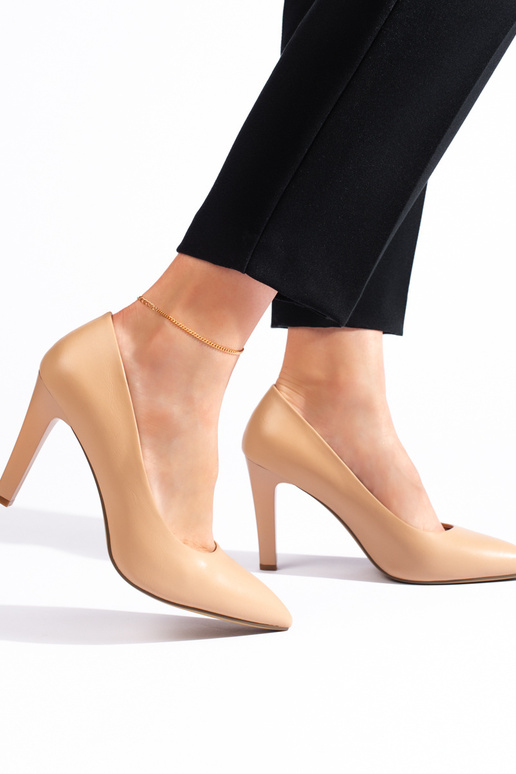 beige High heels Sergio Leone