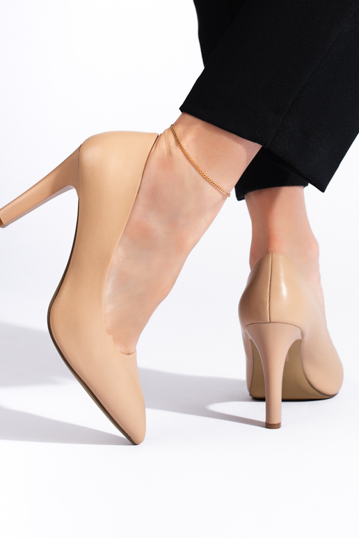 beige High heels Sergio Leone