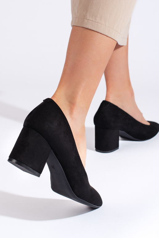 of suede  High heels Sergio Leone