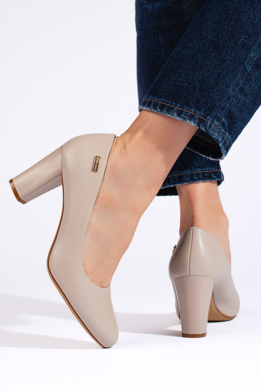 gray High heels on the heel Sergio Leone gray High heels on the heel Sergio Leone