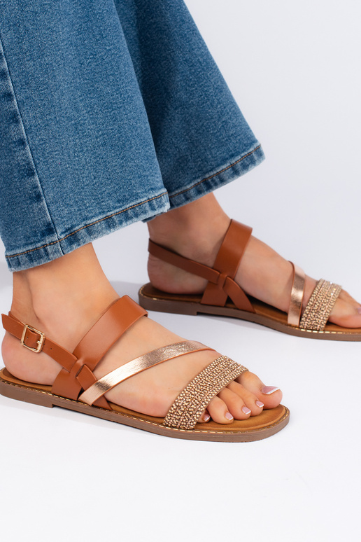 brown- sandals  Sergio Leone