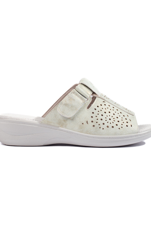 with elements of openwork  sandals