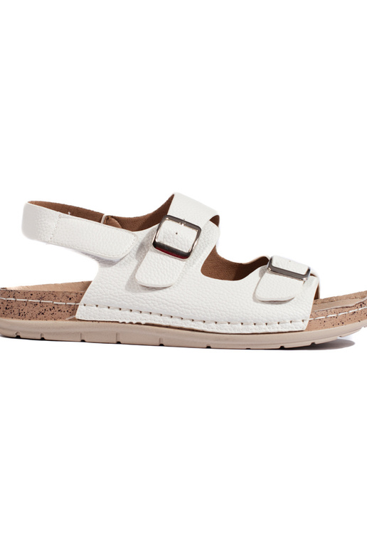 White color sandals  zapinane White color sandals  zapinane