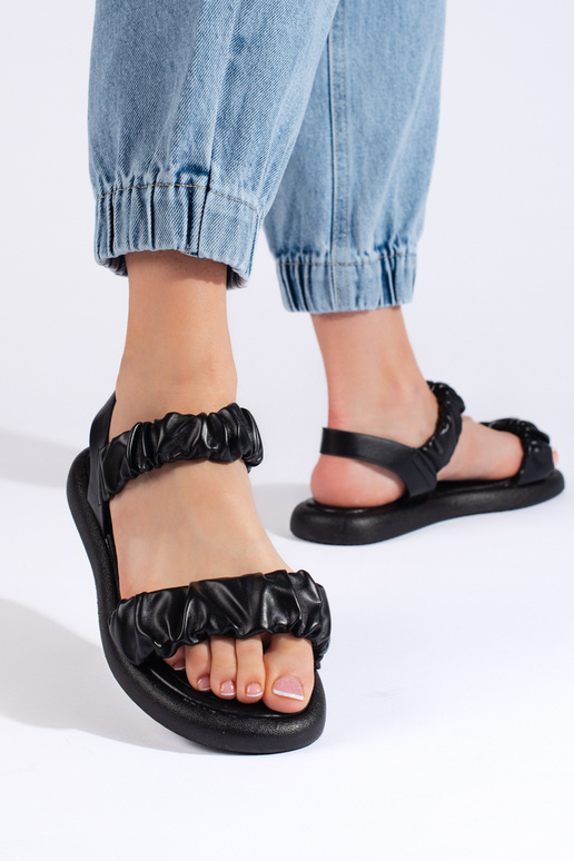 black   sandals