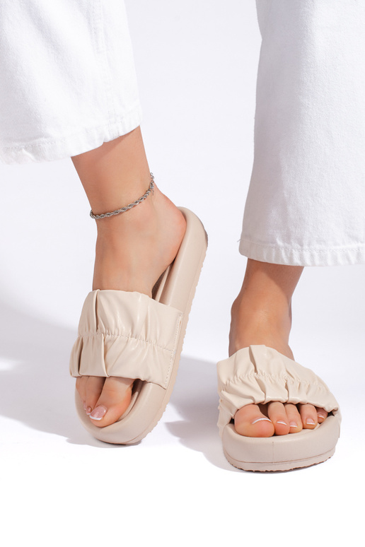 ivory   slippers ivory   slippers