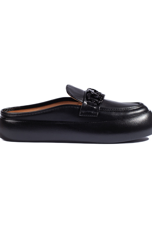 boots  black slippers