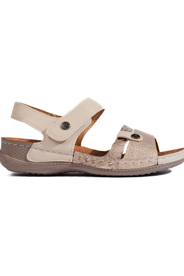 beige sandals