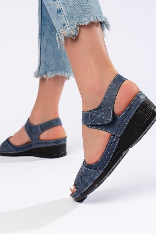 blue sandals blue sandals