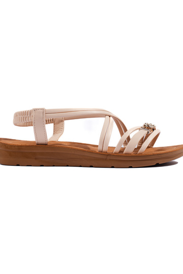 beige  sandals