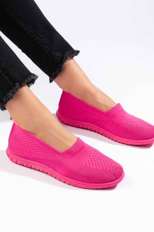 pink  obuwie slip on