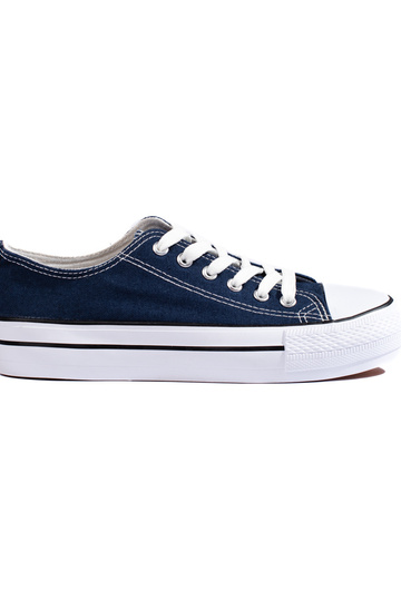 Granatowe trampki damskie