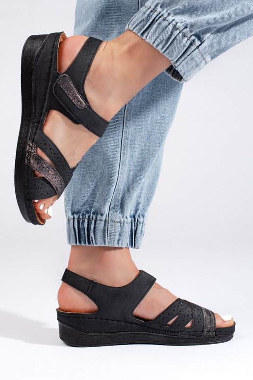 black sandals black sandals