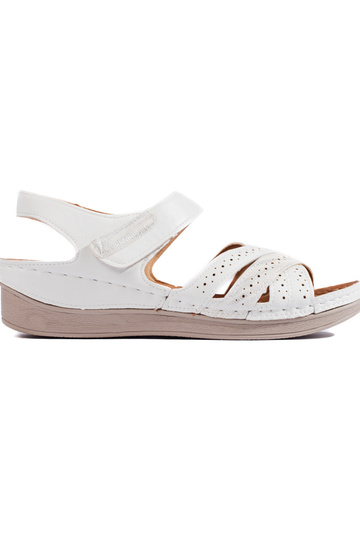 white color sandals