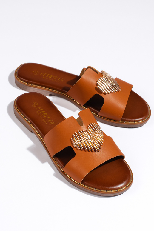 Brown color  slippers  ze m m
