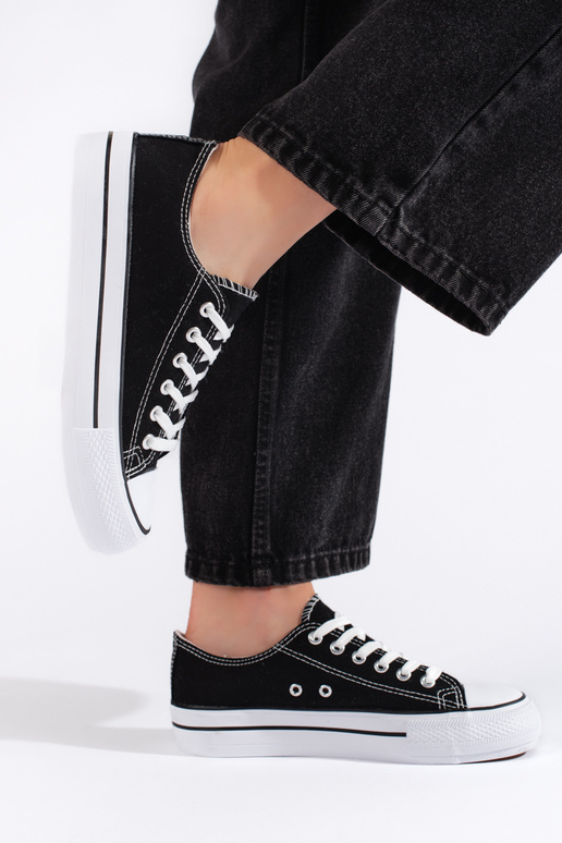 The classic model Women's boots  black