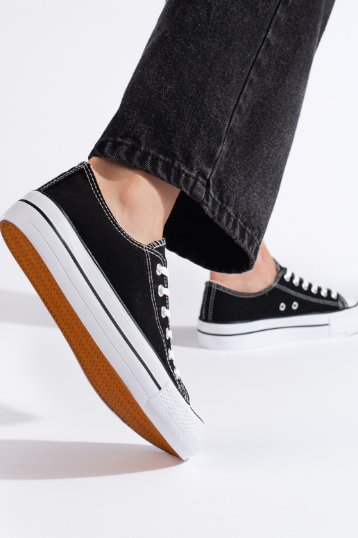 The classic model Women's boots  black