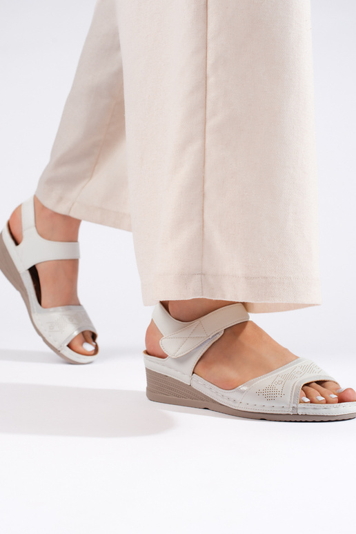 White color sandals White color sandals