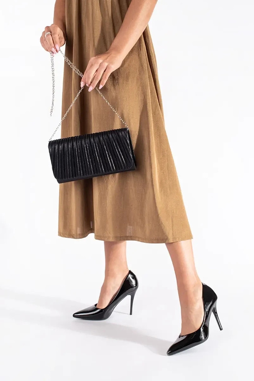 Klasyczne czarne czółenka damskie Klasyczne czarne czółenka damskie