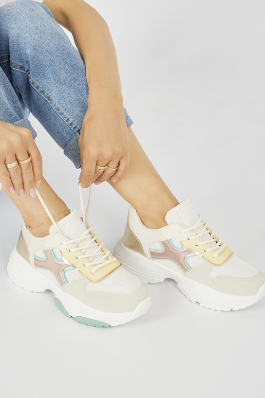 INomens casual shoes golden INomens casual shoes golden