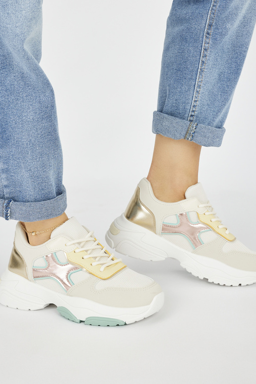 INomens casual shoes golden INomens casual shoes golden