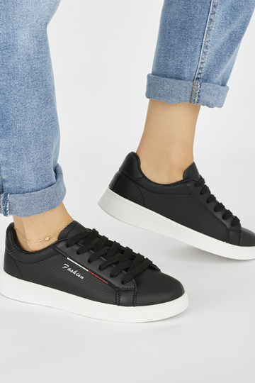 black classic sneakers 2