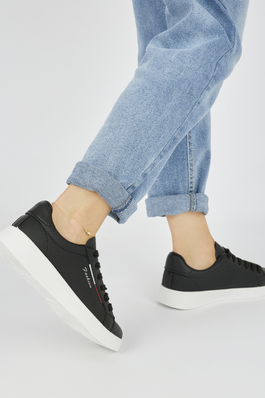 black classic sneakers