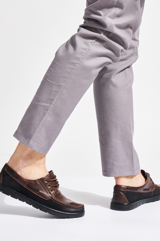 for men BroInn color shoes tied