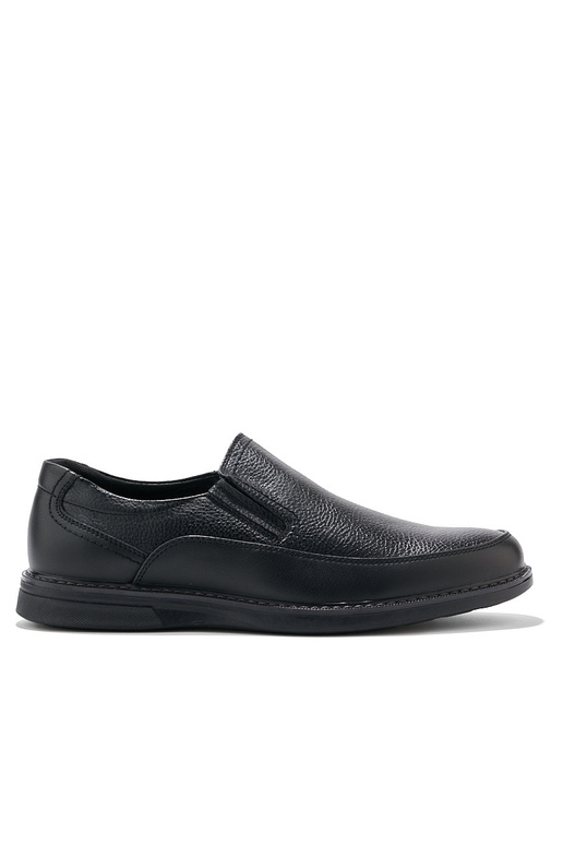 for men black shoes slip-on