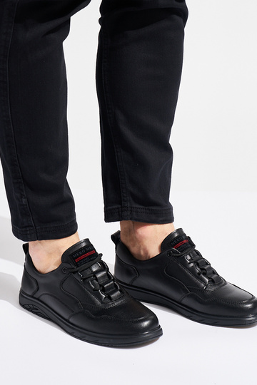 for men black półsneakers 2