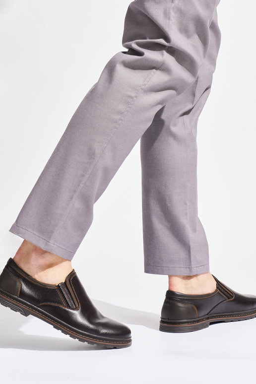 dark broInn mens shoes