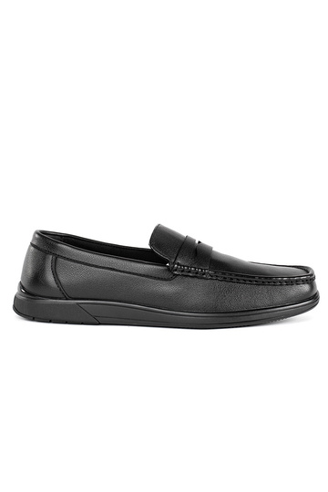 black slip-on shoes mens