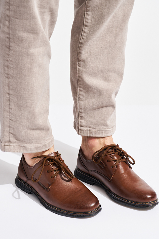 Męskie półbuty wiązane