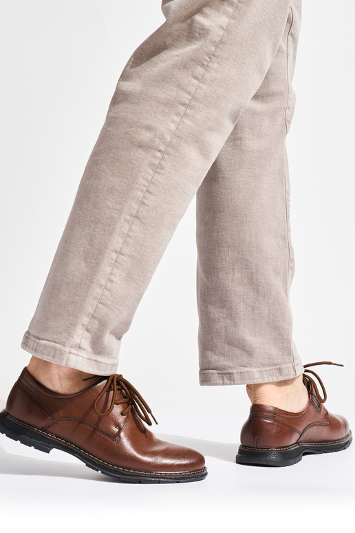 Męskie półbuty wiązane