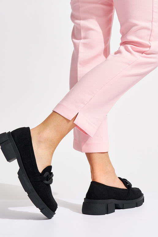 black Inomens INomens moccasins z...