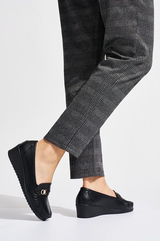 black Inomens INomens moccasins Inith... black Inomens INomens moccasins Inith...