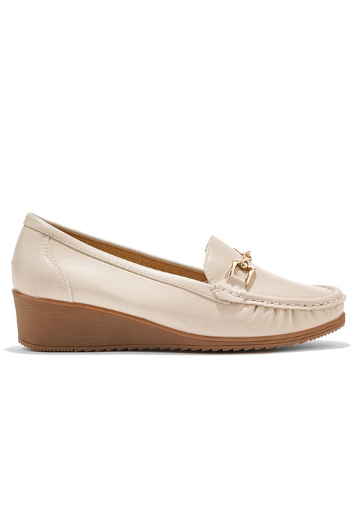 beige INomens moccasins Inith buckles beige INomens moccasins Inith buckles