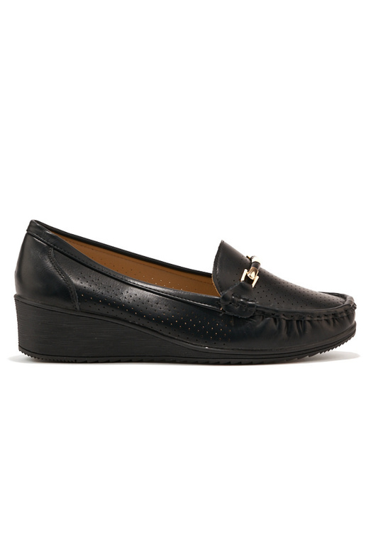 black openInork INomens moccasins on...