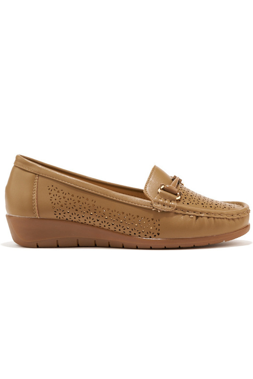 beige openInork INomens moccasins on... beige openInork INomens moccasins on...