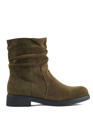 khaki colors Inomens boots