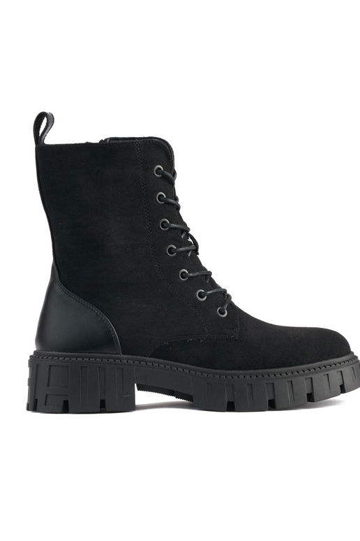 black laced Inomens boots black laced Inomens boots