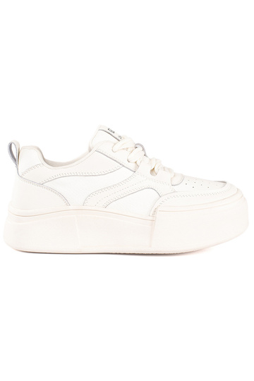 Białe trampki damskie na...