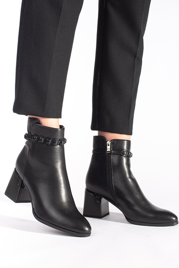 Czarne eleganckie botki... 2